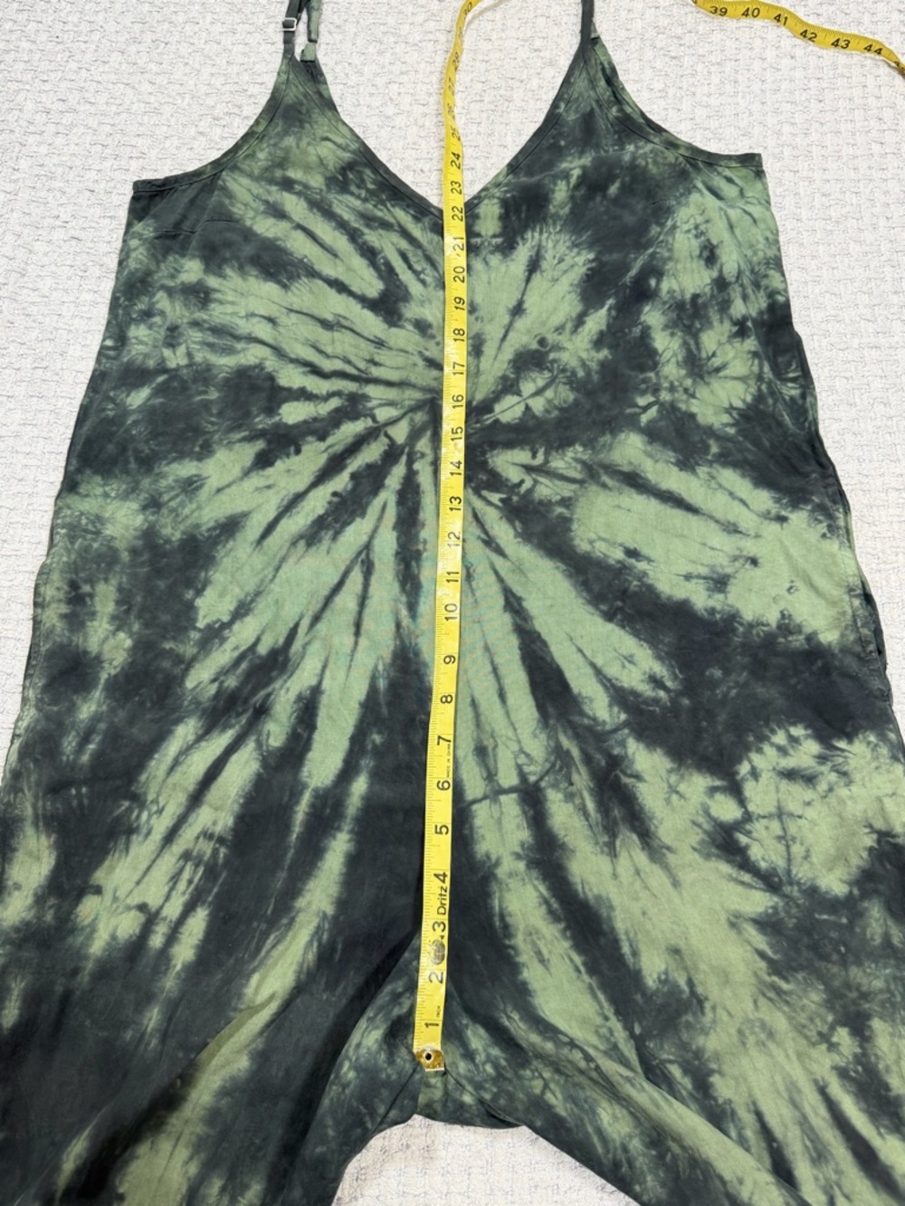 cloth & stone Green and Black Tie-Dye Jumpsuit - Picture 12 of 16
